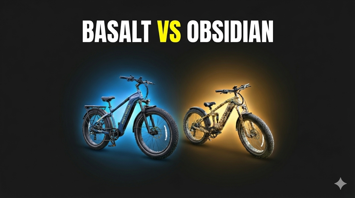 Mokwheel Basalt vs Mokwheel Obsidian: Which All-Terrain E-Bike Powers Your Adventures?