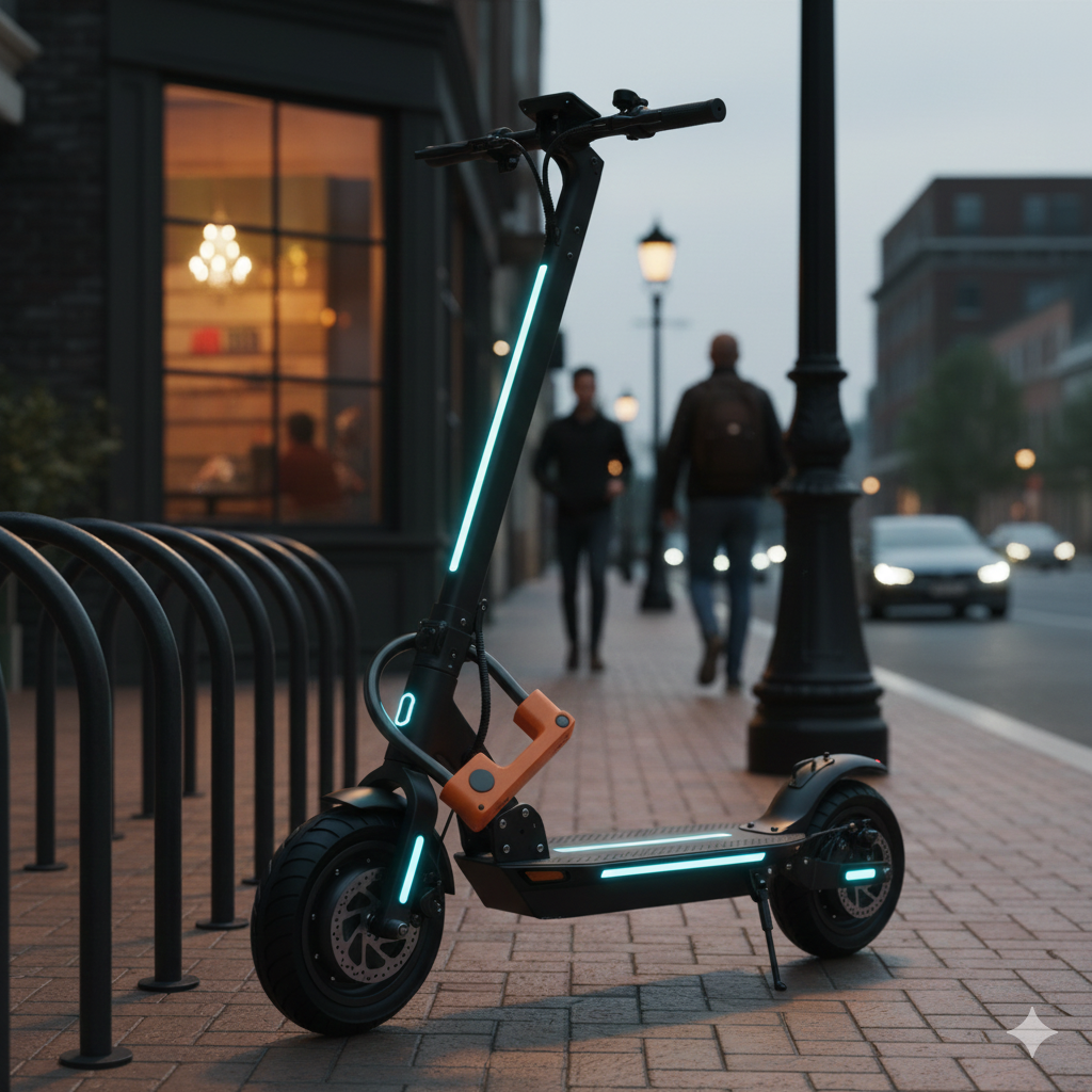 How to Lock an E-Scooter Securely in 2025 – Best Anti-Theft Tips & Locks