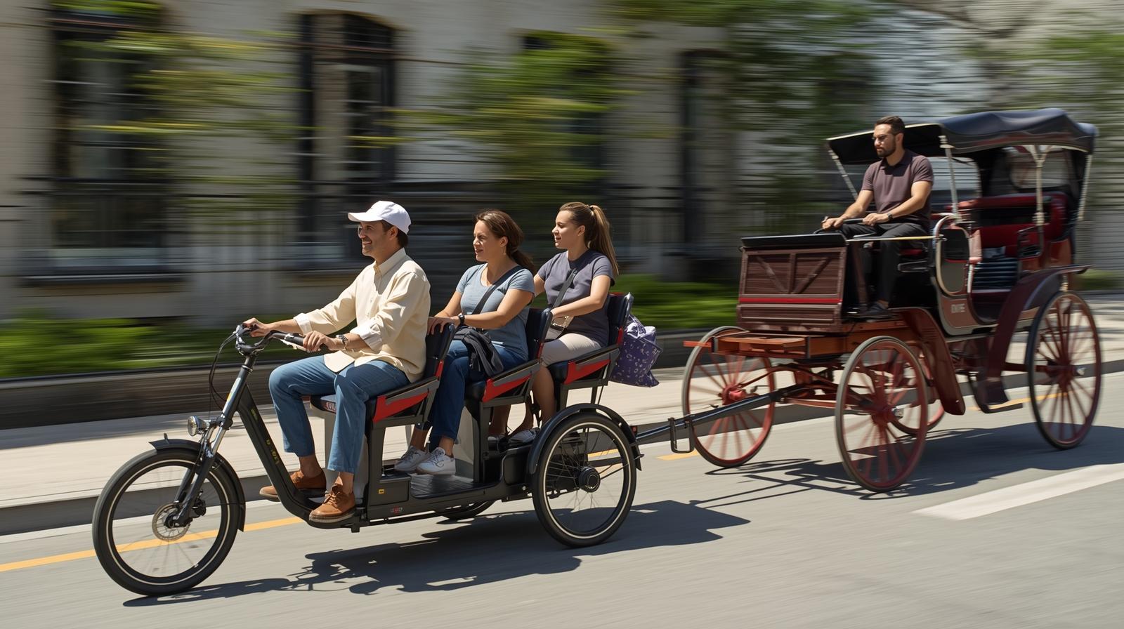 Find your perfect modern-day horse and buggy in one of our exclusive e-trikes!