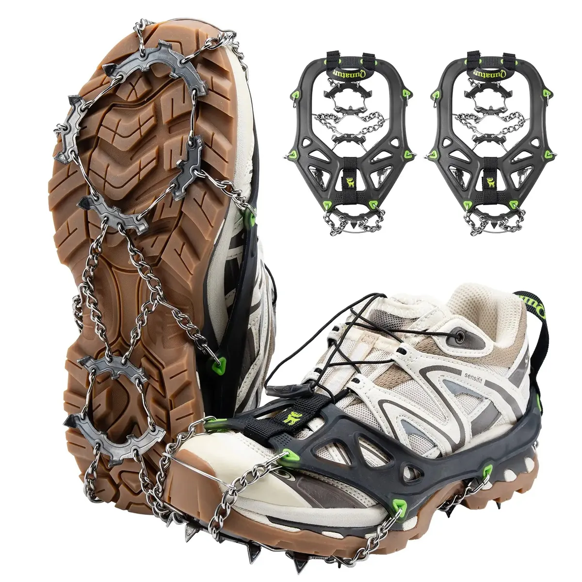 22 Anti Slip Stainless Steel Crampons for Shoes and Boots - Image 3