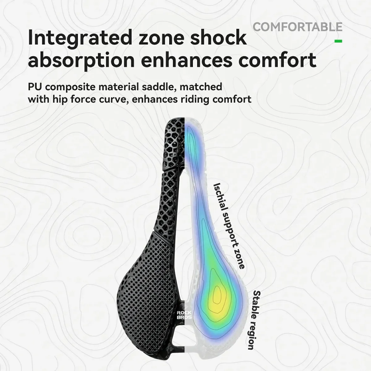3D Print Bike Saddle 145mm Carbon Seat - Image 4