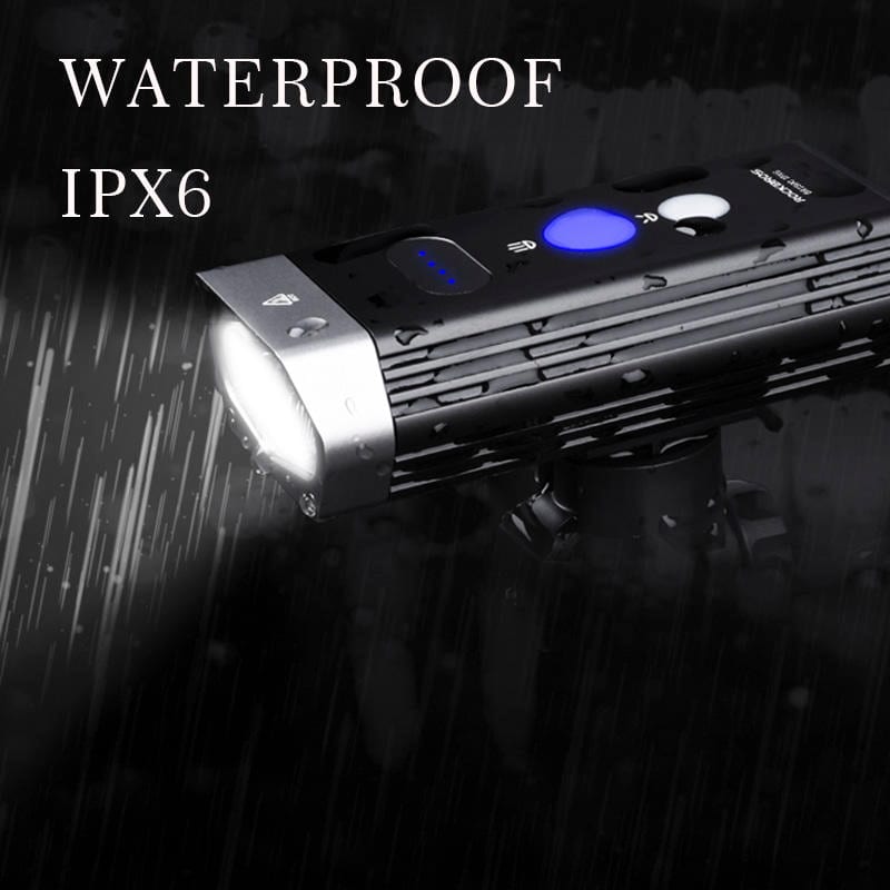 1800LM Rechargeable Dual LED Bike Front Light - Image 3