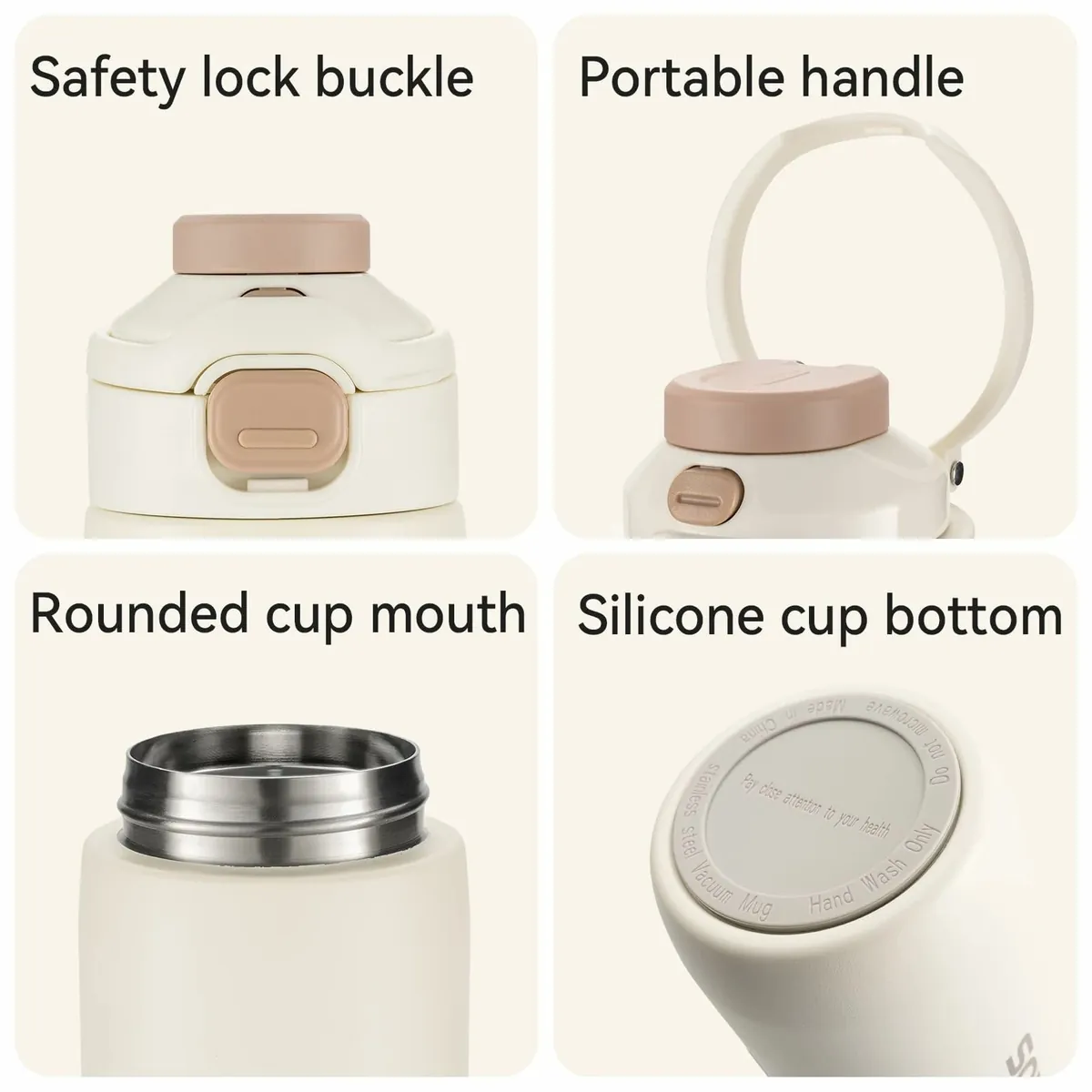 Bike Water Bottle 2-in-1 Magnetic Mount Insulated Stainless Steel 18.6oz - Image 5