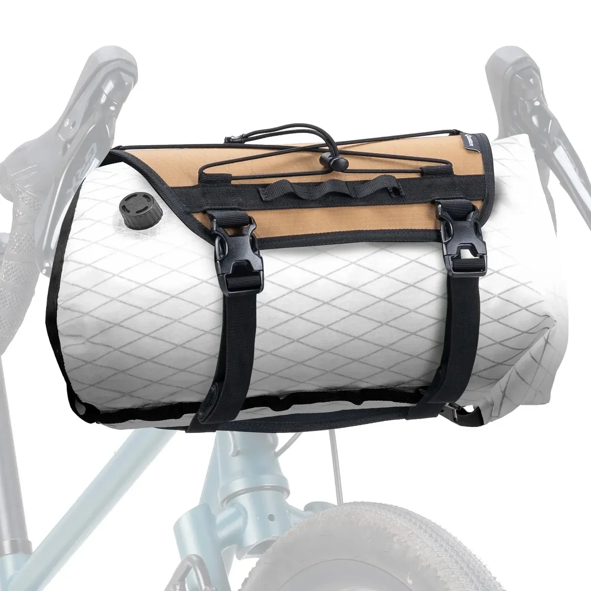 Bikepacking Front Handlebar Rack + Waterproof Compression Pack Set - Image 3