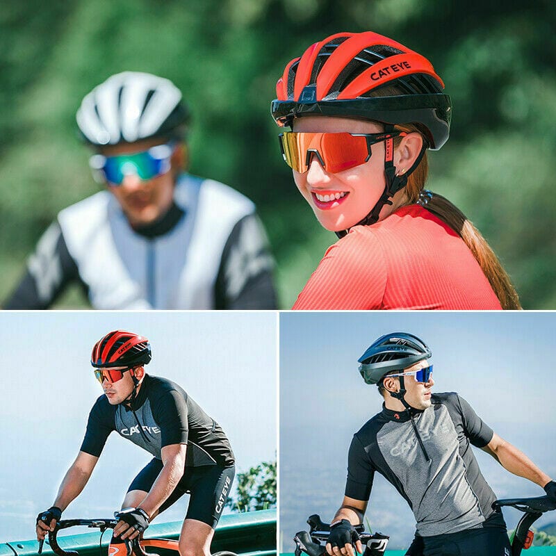 Cateye Colorful Polarized Cycling Sunglasses - Image 2