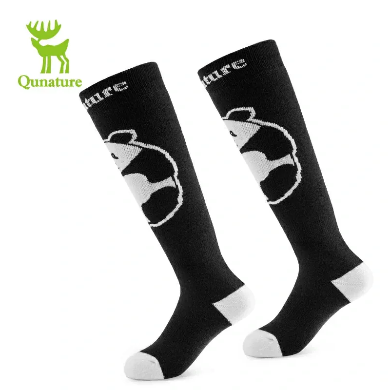 Qunature Kids Panda Ski Socks | Heat Retaining Winter Warmth - Image 2