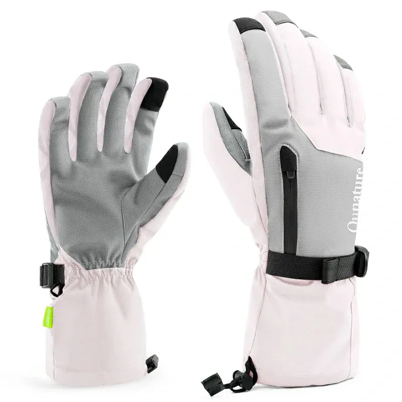 Qunature Ski Gloves  Multi-Fabric, Touchscreen, Warmth Lock - Image 3
