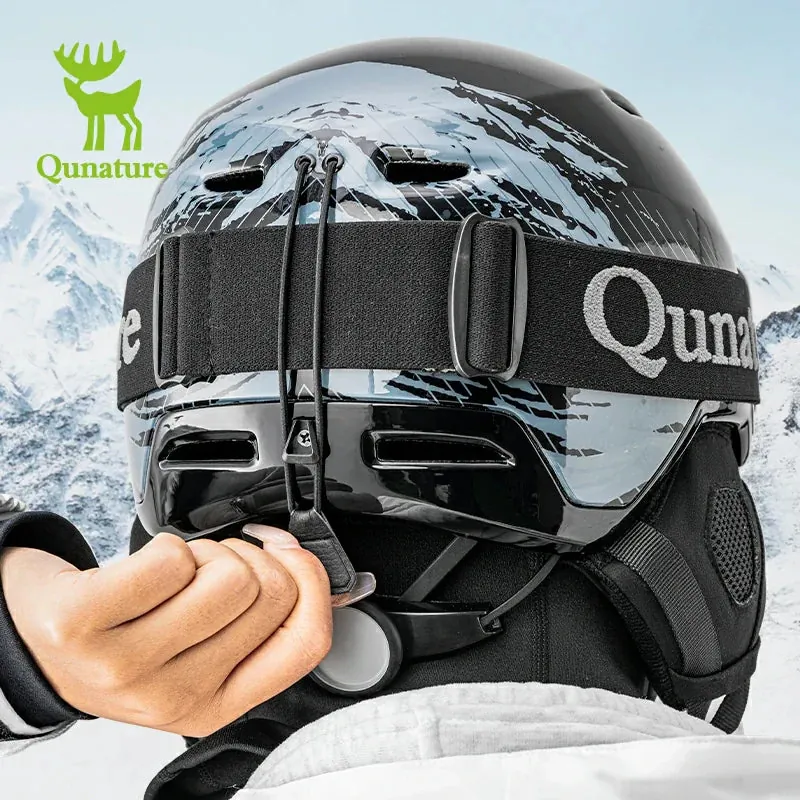 Qunature Ski Helmet with Adjustable Ventilation and Detachable Liner for Winter Sports - Image 5