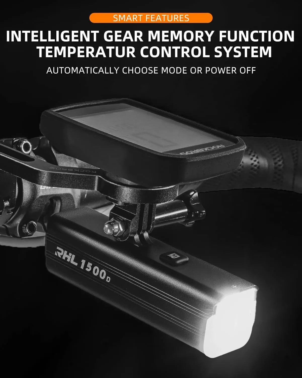 RHL 1000LM Bike Light Basic version - Image 4