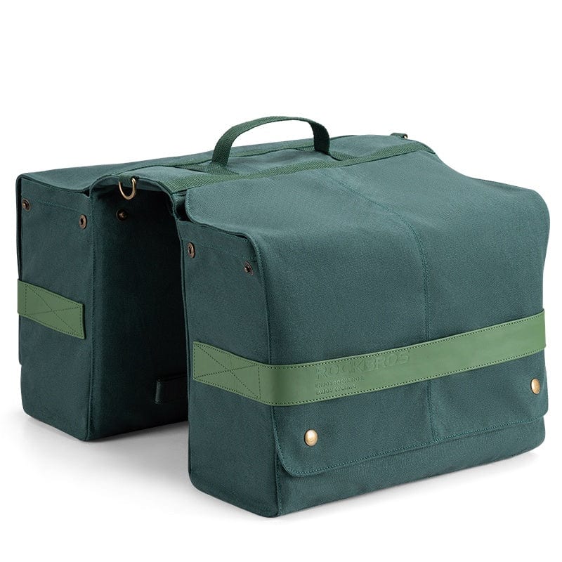 ROCKBROS 27L Expandable Bike Pannier Bag with Shoulder Strap for Various Bikes - Image 3