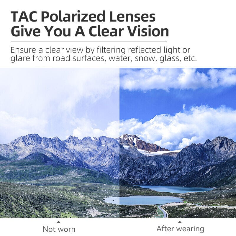 Clear Lens Photochromic Bicycle Glasses (UV400) - Image 4