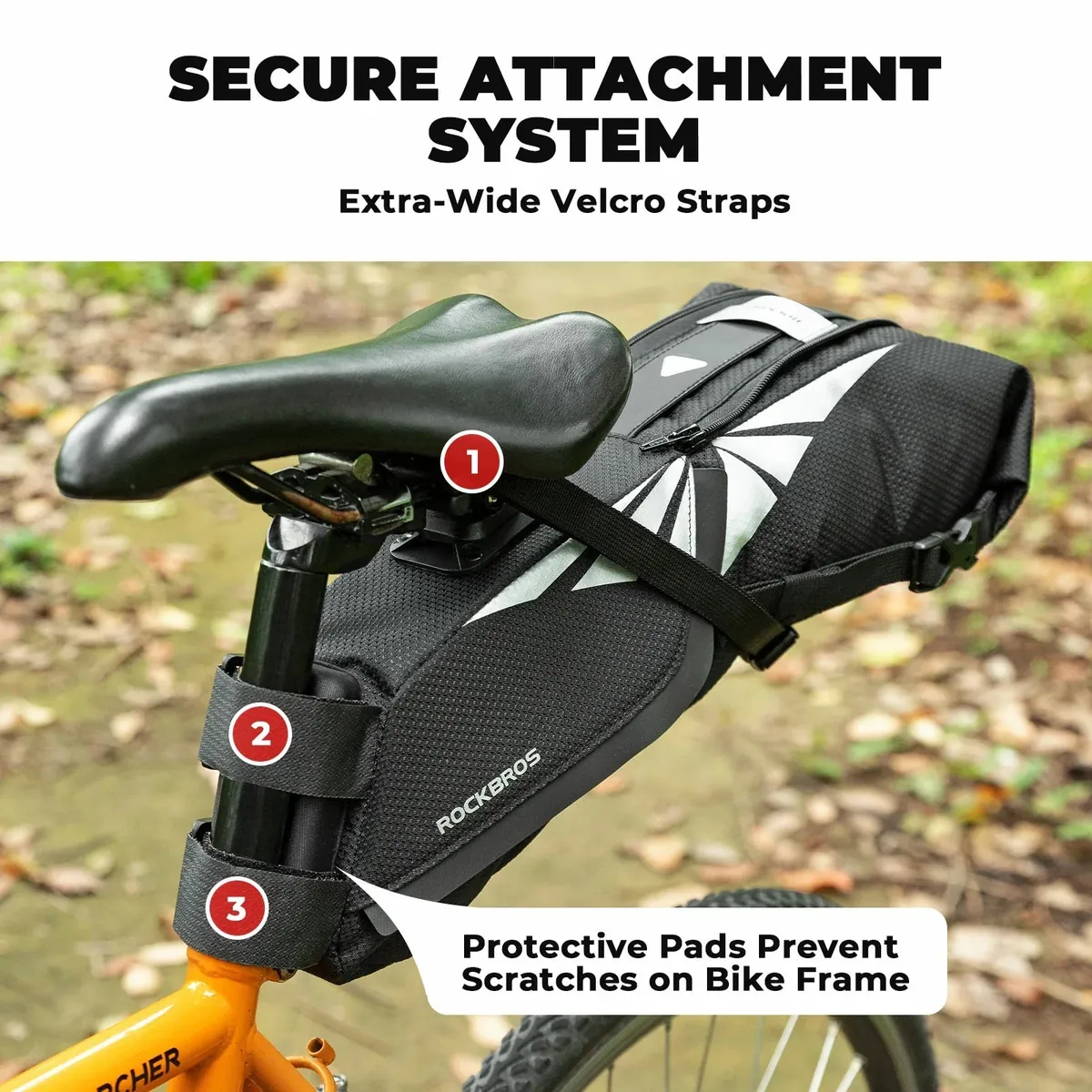 Bicycle Saddle Bag 100% Waterproof 8L - Image 5