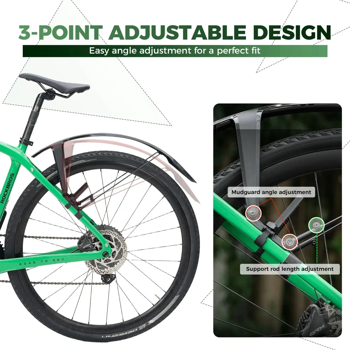 Bike Mudguard Road Gravel MTB FK-892 - Image 4