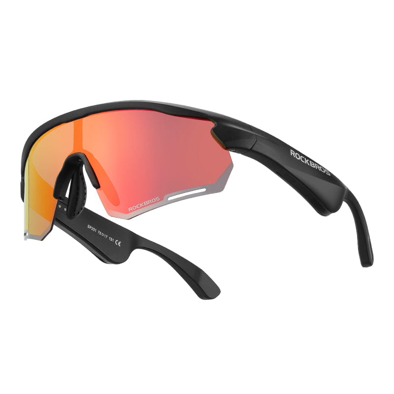 Bluetooth Polarized Cycling Sunglasses with Speakers - Image 3