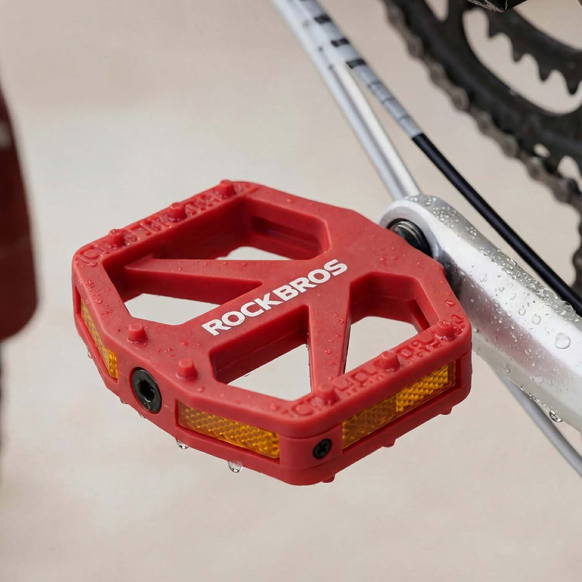 BP2602 Wide Platform Nylon Bike Pedals - Image 4
