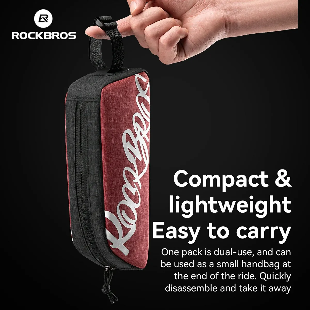 ROCKBROS FlashRide Sketch Bike Frame Bag - Image 4
