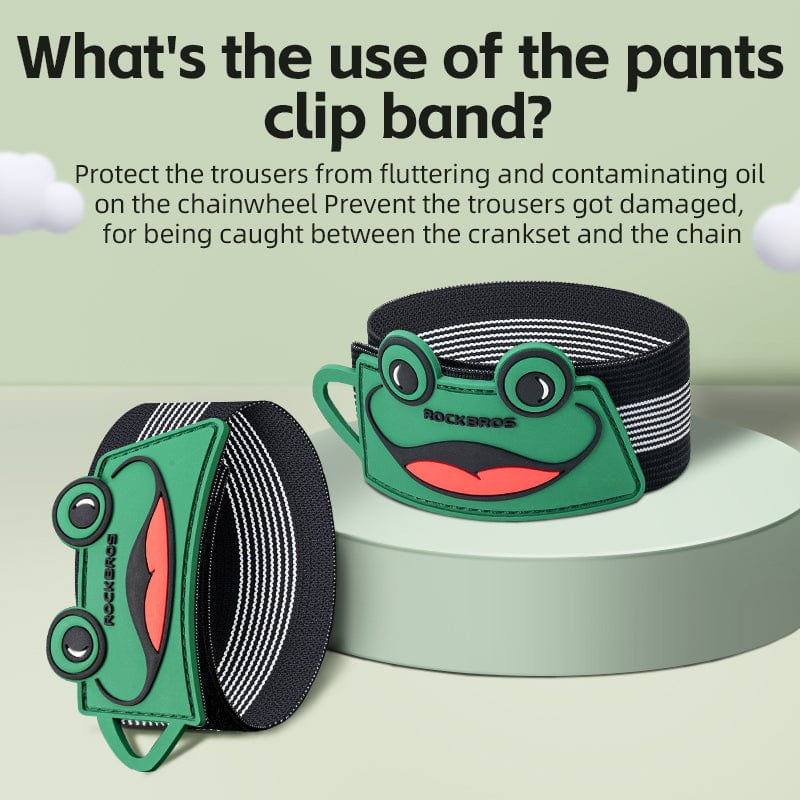 ROCKBROS Grunt Frog Pants Clip Band Adjustable Elastic Waterproof - Image 4
