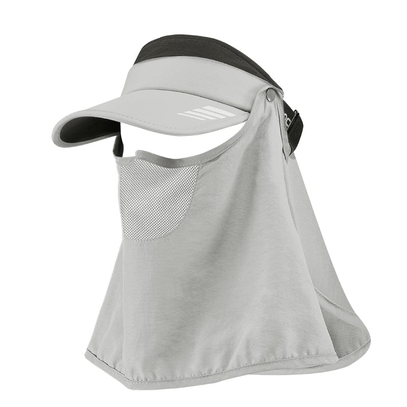 ROCKBROS Ice Silk Full Face Sunhat 360° Anti-UV Adjustable Hiking Fishing Cap - Image 2
