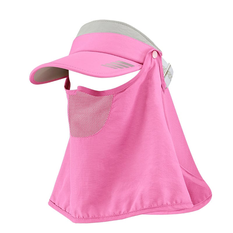 ROCKBROS Ice Silk Full Face Sunhat 360° Anti-UV Adjustable Hiking Fishing Cap - Image 3