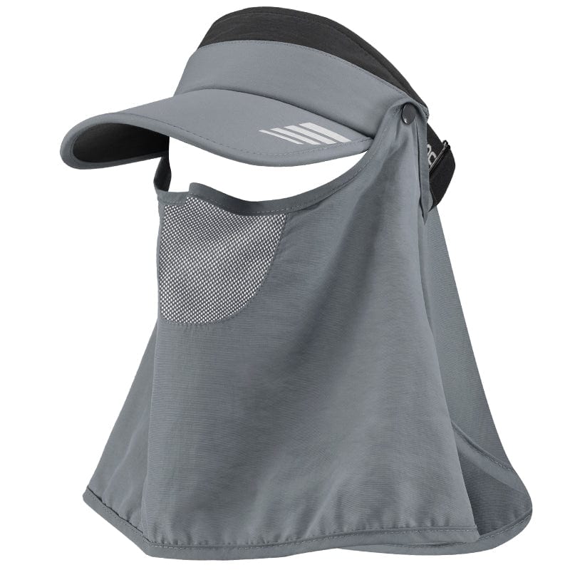 ROCKBROS Ice Silk Full Face Sunhat 360° Anti-UV Adjustable Hiking Fishing Cap - Image 4