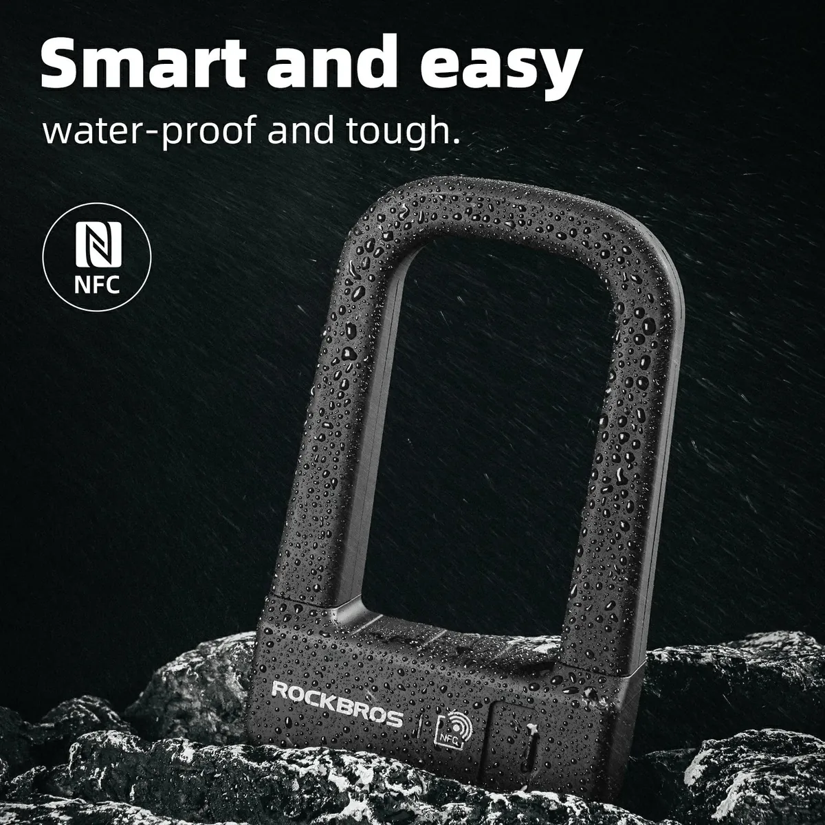 ROCKBROS NFC Smart Bike U Lock - Image 3