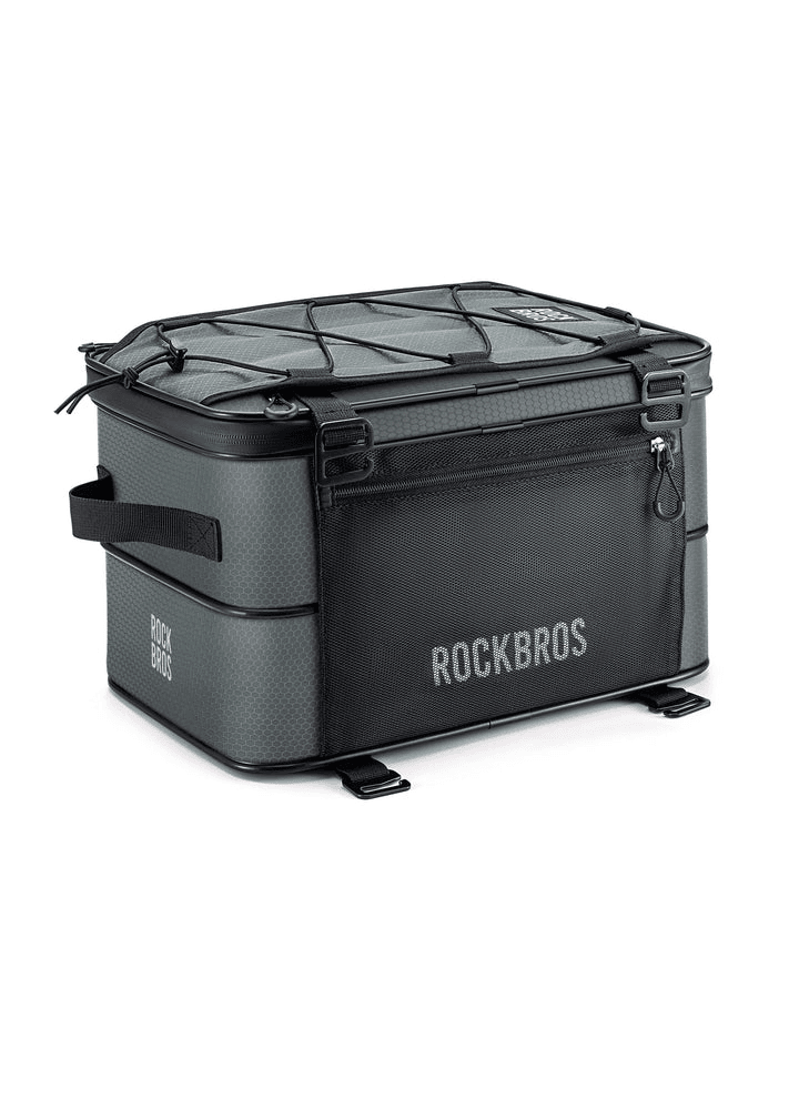 ROCKBROS Road to Sky Foldable Trunk Bag – 16.8L Expandable Bike Rack Bag - Image 2