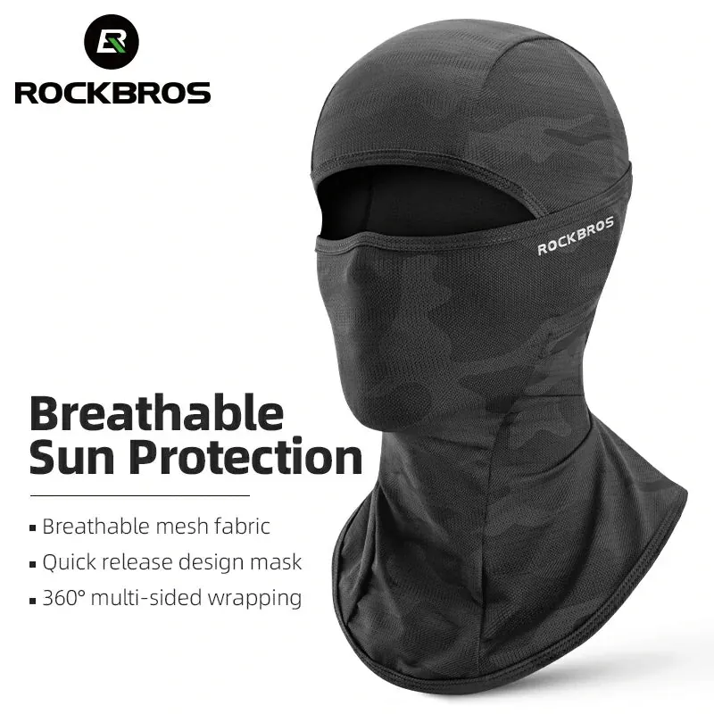ROCKBROS Summer Ice Silk Balaclava Face Mask - Image 4