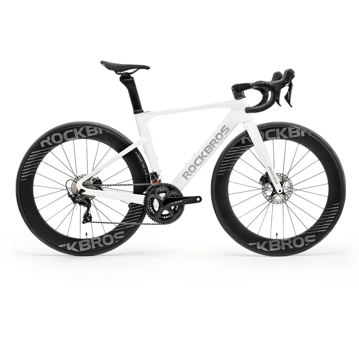 PGZ - Carbon Fiber Road Bike –  Black/White - Image 2