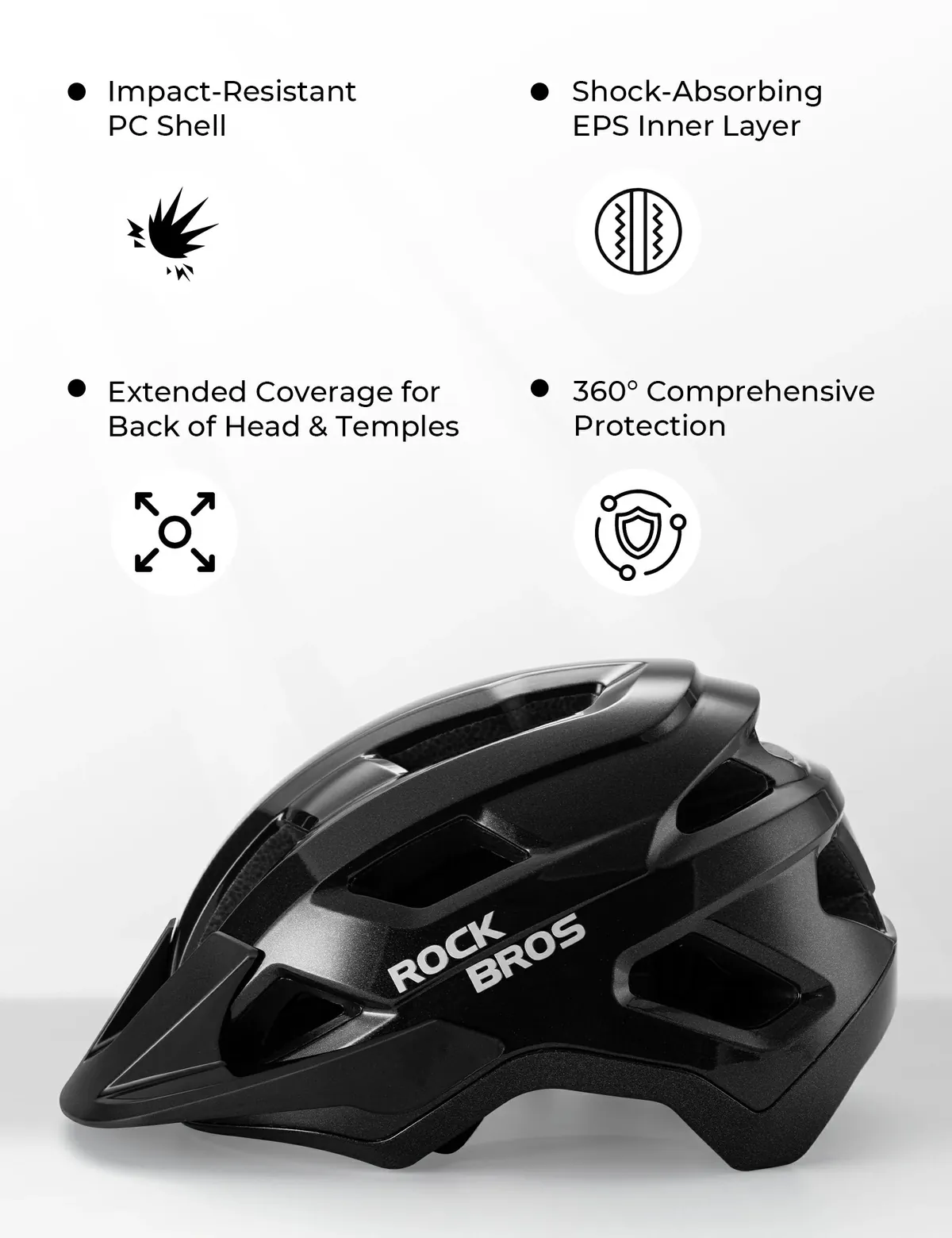 Youth Cycling Helmet Breathable Antibacterial Protection - Image 5