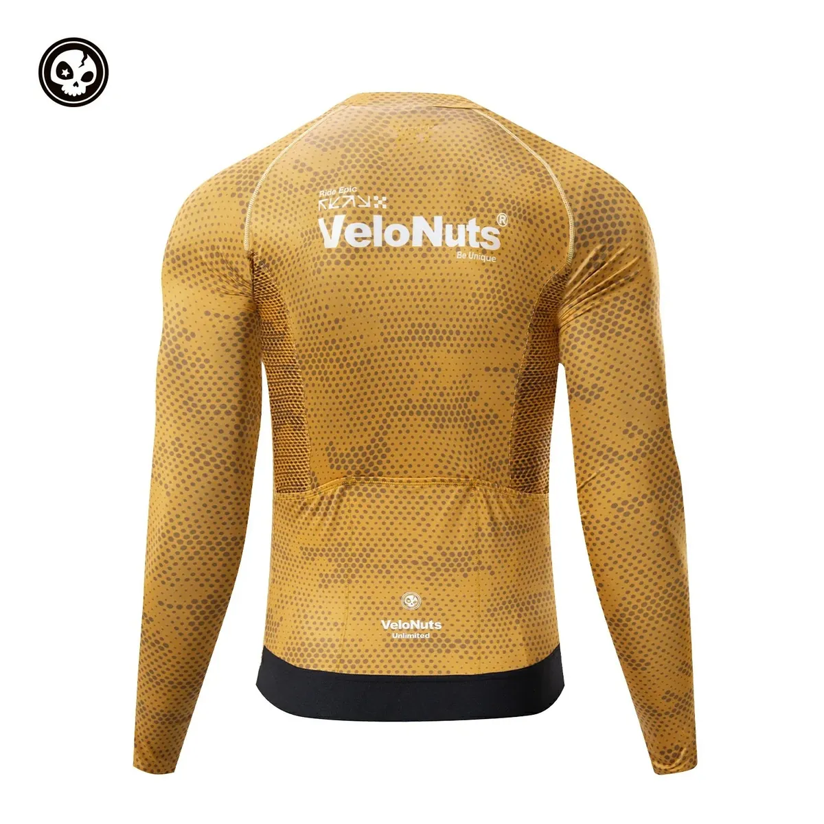 Velonuts Cycling Jersey Long Sleeve -Iguana - Image 3