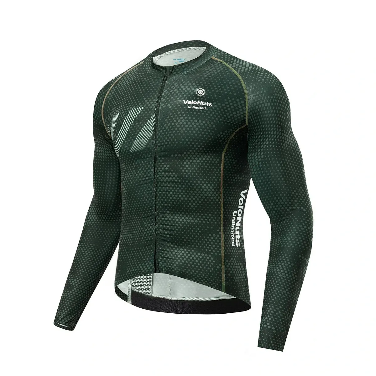 Velonuts Cycling Jersey Long Sleeve -Iguana - Image 4