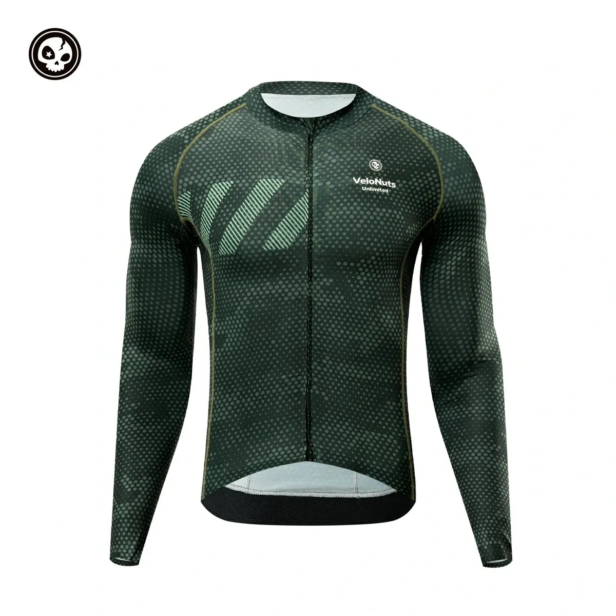 Velonuts Cycling Jersey Long Sleeve -Iguana - Image 5
