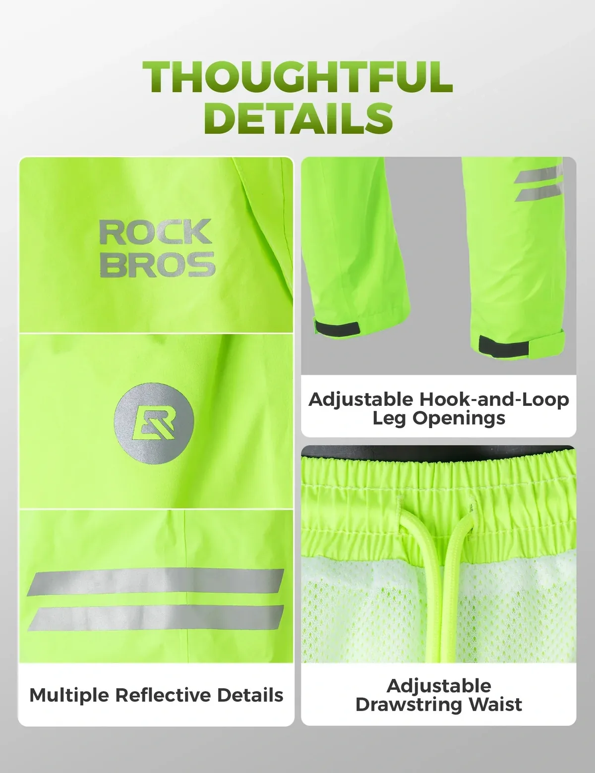 Waterproof Cycling Trousers YPK052 - Image 4
