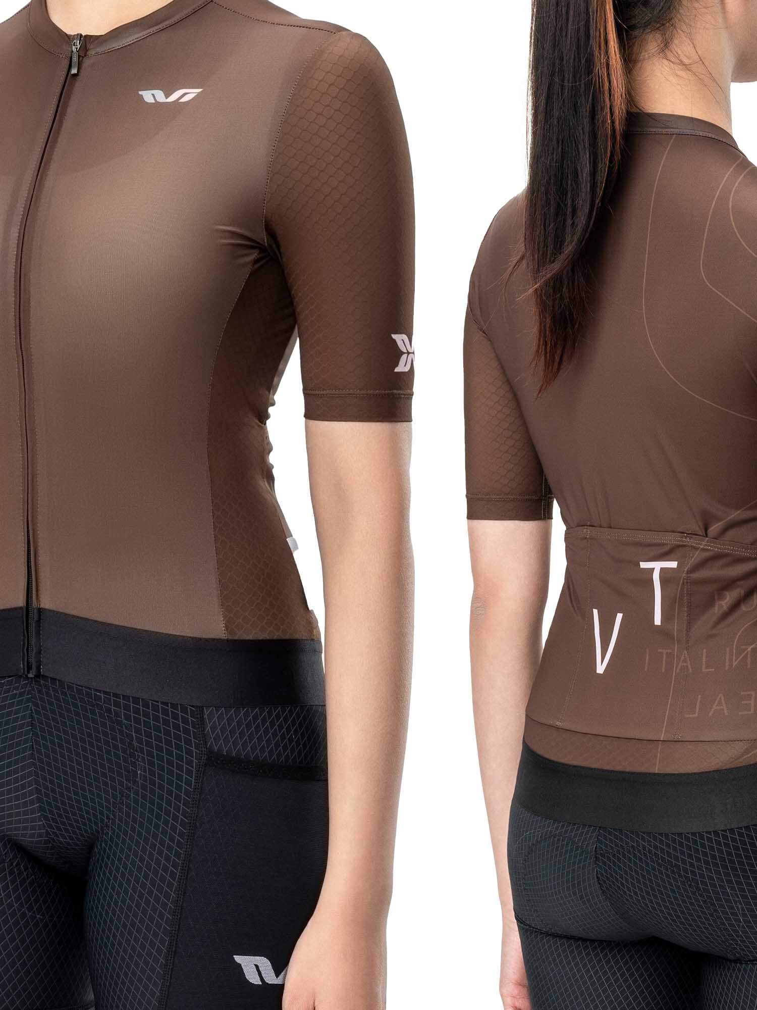 Women's TVI Digital Dune Short-Sleeve Cycling Jersey - Image 3