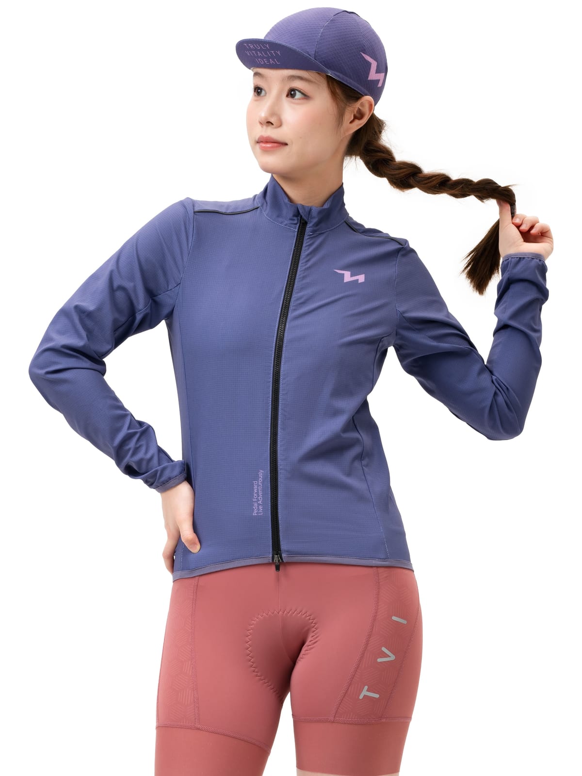 Women's TVI Cycling Windbreaker Jacket - Image 4