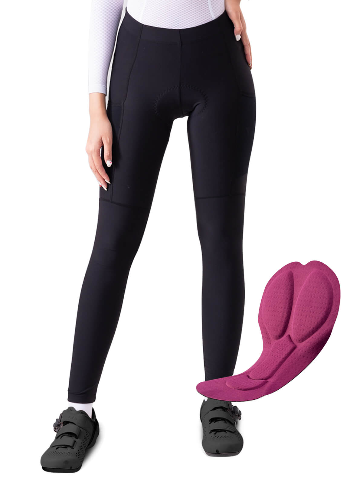 Women's TVI Lightweight Thermal Cycling Tights - Image 2