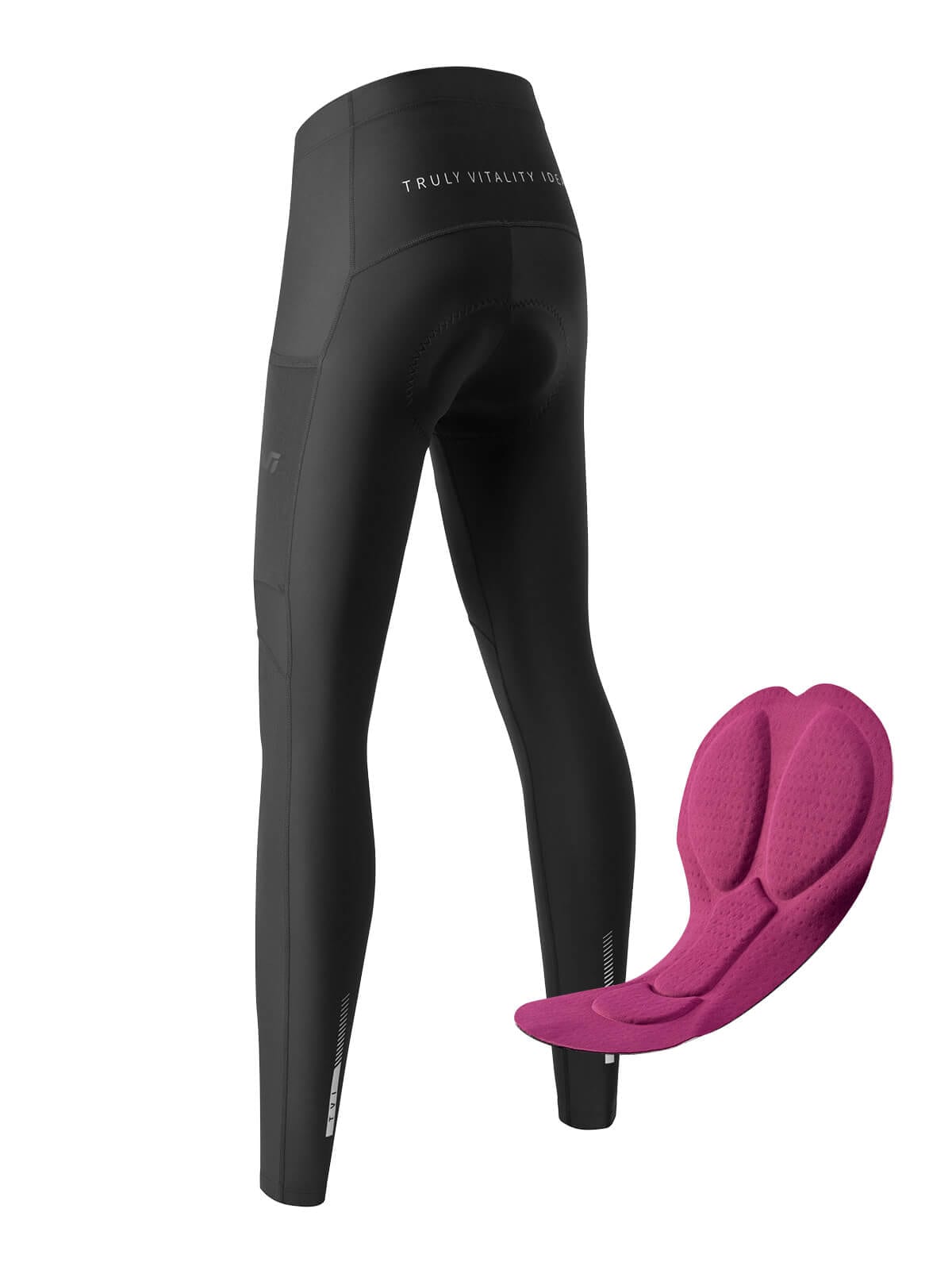 Women's TVI Lightweight Thermal Cycling Tights - Image 3